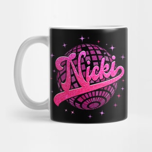 Personalized Name Nicki I Love Nicki Vintage Mug